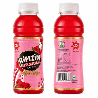 RIMZIM ROSE SHARBOAT FLAVOURED DRINK -200ml